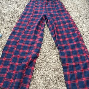 Cider plaid pants size medium euc